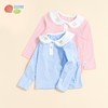 贝贝怡秋季新品女童纯色长袖T恤甜美小女孩淑女风上衣纯棉223S3044 商品缩略图11