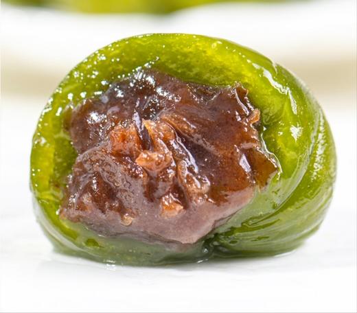 手工无添加剂 艾草青团   300克（六枚装）/盒（红豆沙味、黑芝麻味、蛋黄肉松味） 商品图3