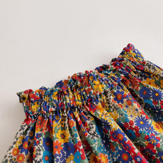 【马克珍妮 芦芙】夏装新款 女童盛夏花园A字半身裙230035 商品图3