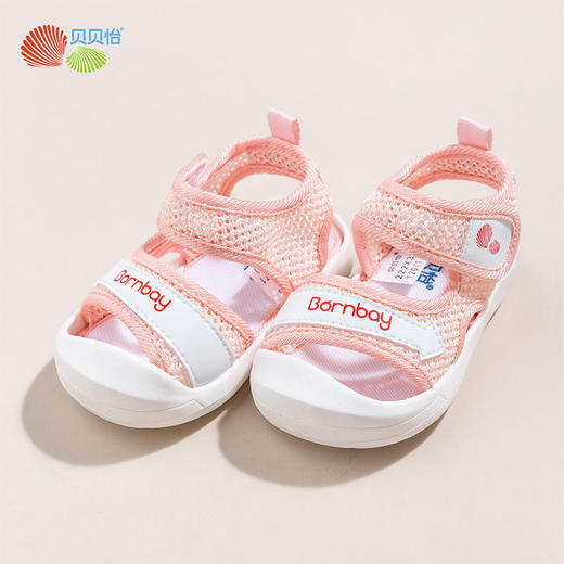 贝贝怡童鞋男女童王艳凉鞋软底耐磨2022新款夏季学步鞋儿童稳步鞋 商品图4