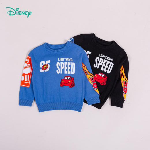 迪士尼童装 男童毛衣新款儿童春秋装打底衫中小童针织衫休闲上衣 商品图5