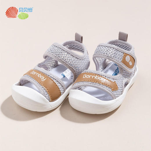 贝贝怡童鞋男女童王艳凉鞋软底耐磨2022新款夏季学步鞋儿童稳步鞋 商品图5