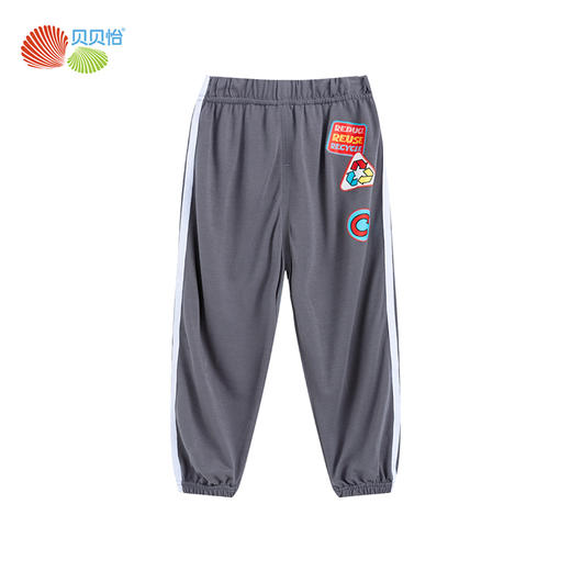 贝贝怡童装男童速干裤2022新款夏装休闲长裤运动轻薄透气防蚊裤子222K2333 商品图0