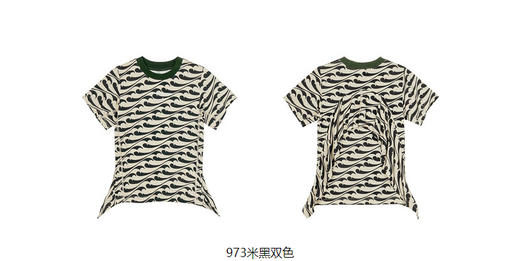 jnby  23年春款  原创图案短款T恤  1N3114900 商品图10