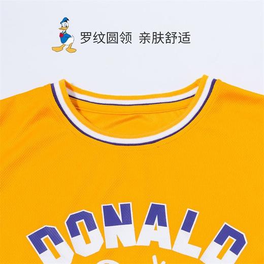 迪士尼童装 男童夏季套装儿童短袖运动服男孩潮酷篮球服2件套222T1354 商品图7
