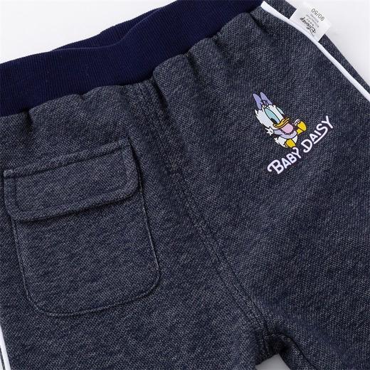 迪士尼童装儿童仿牛仔长裤春秋新款女童纯色裤子舒适百搭柔软潮221K1253 商品图7