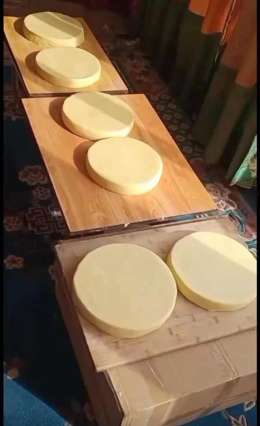 青海黄南州清真纯正牦牛酥油 青海特产藏牧区食用手工纯牦牛酥油奶茶 特级酥油500g 商品图5