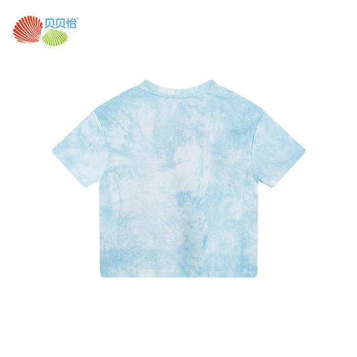 贝贝怡儿童T恤短袖男童装夏季2022新品卡通印花柔软透气外出衣服 商品图4