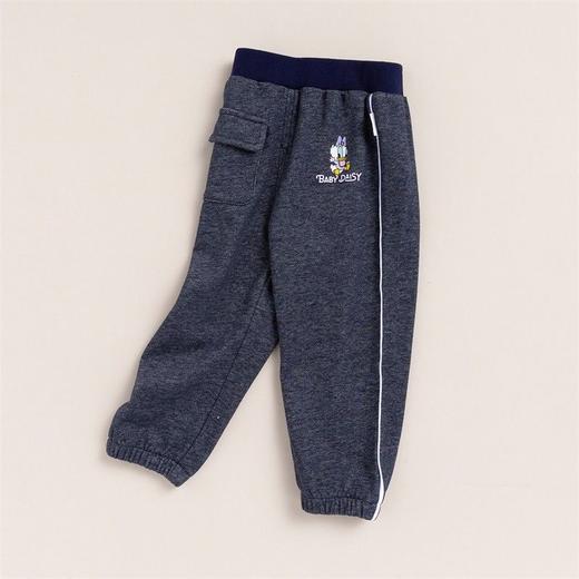 迪士尼童装儿童仿牛仔长裤春秋新款女童纯色裤子舒适百搭柔软潮221K1253 商品图4