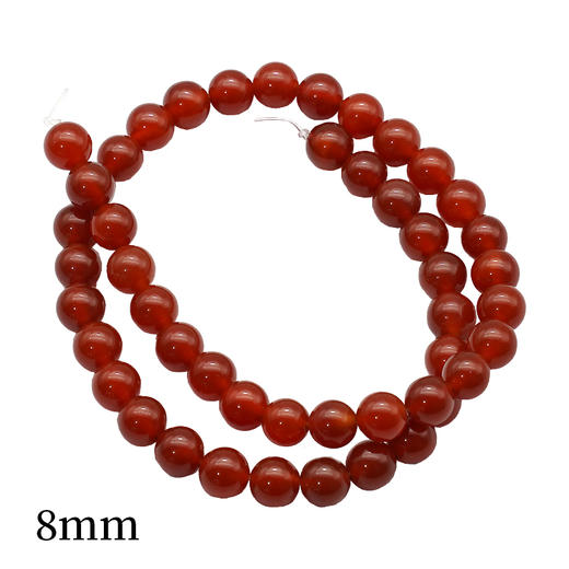 红玛瑙珠料半成品意卡米诺手串念珠单颗珠子料散珠 商品图2