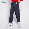 迪士尼童装儿童仿牛仔长裤春秋新款女童纯色裤子舒适百搭柔软潮221K1253 商品缩略图1