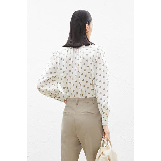 【商场同款】MM本白色衬衫5D1220641 商品图1