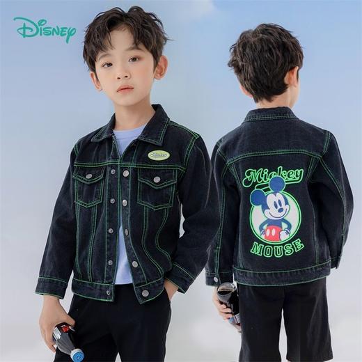 迪士尼童装儿童外套春秋新款男童潮酷工装新疆专链221S1658 商品图0