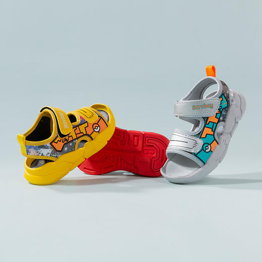 贝贝怡儿童沙滩鞋凉鞋男女宝凉鞋夏季鞋男童凉鞋婴童夏日沙滩鞋潮 商品图2