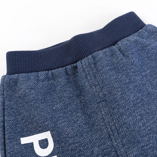 迪士尼童装儿童裤子秋季男童加薄绒裤子运动时尚潮新款长裤213K1180 商品图6