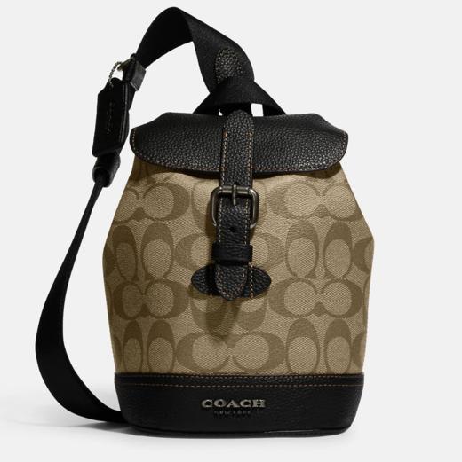 4折好价￥1399直邮到手！Coach Hudson 骑手包胸包 商品图0