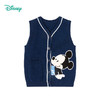 迪士尼童装 男童马甲春秋儿童女童纯棉针织背心毛衣秋装 商品缩略图1