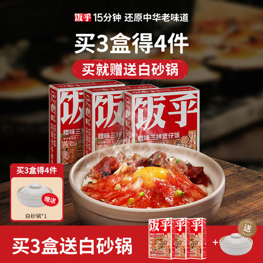 饭乎煲仔饭 海鲜粥 砂锅粥 商品图4