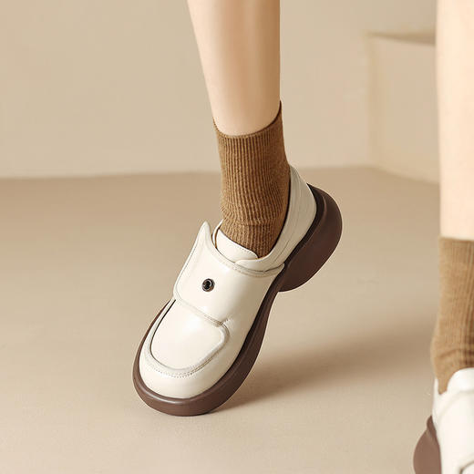 时尚减龄，圆头里外全皮单鞋MDY-M235-13 商品图5