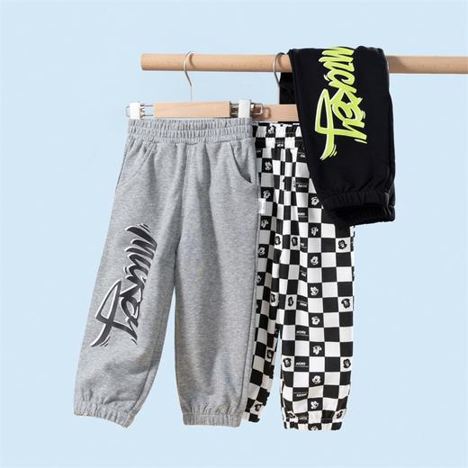 【商场同款】迪士尼童装男童运动束脚裤春秋季中大童宝宝柔软舒适休闲长裤 商品图2