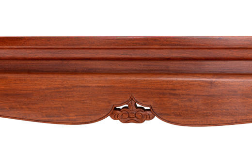 红桥红  家具严选  缅甸花梨（大果紫檀）【180 如意素面大脚 高低床 三件套】 商品图8