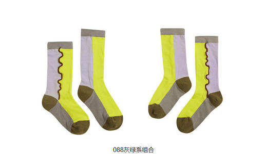 jnby  23年春款  拼色设计吸汗袜子  6N3N14800 商品图7