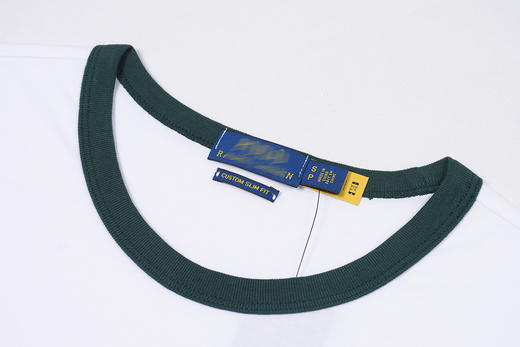 泰迪熊 卫衣篮球熊 撞色边圆领短袖T恤 PT-1120 商品图7