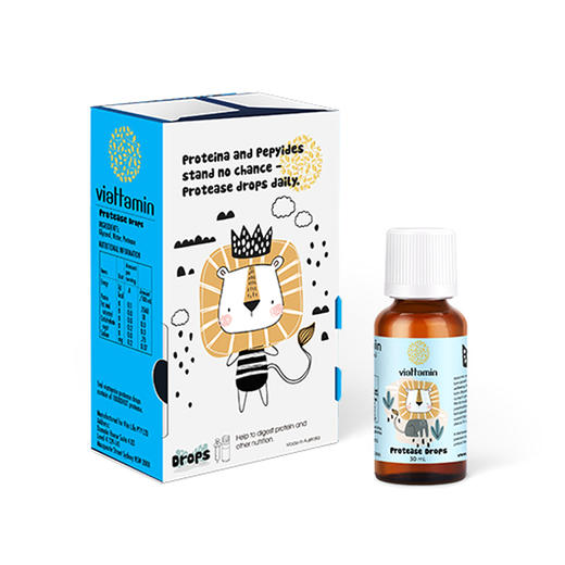 澳洲进口viattamin维态美蛋白酶宝宝婴儿提高消化能力肠胃儿童复方消化酶婴幼儿滴剂 30ml 商品图0