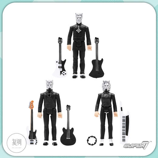 现货 Super7 Ghost乐队 Nameless Ghouls 挂卡系列 商品图6