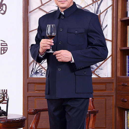 裁缝学苑MX15 中山装纸样男装中老年上衣套装爸爸军干服衣服打板 商品图1