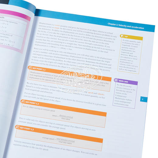 【中商原版】剑桥大学出版Cambridge International AS & ALevel Mathematics Mechanics Coursebook with Cambridge O 商品图3