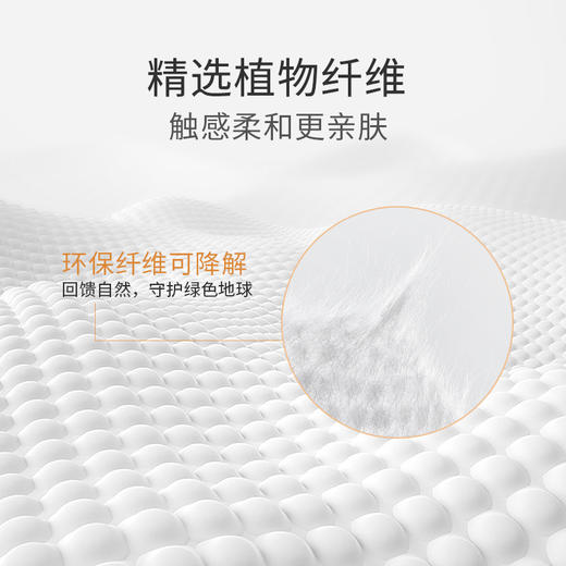 【洁面巾】居家必备 柔软厚实亲肤 干湿两用 双面纹路不易破不掉絮 柔感亲肤洁面巾15抽 商品图2