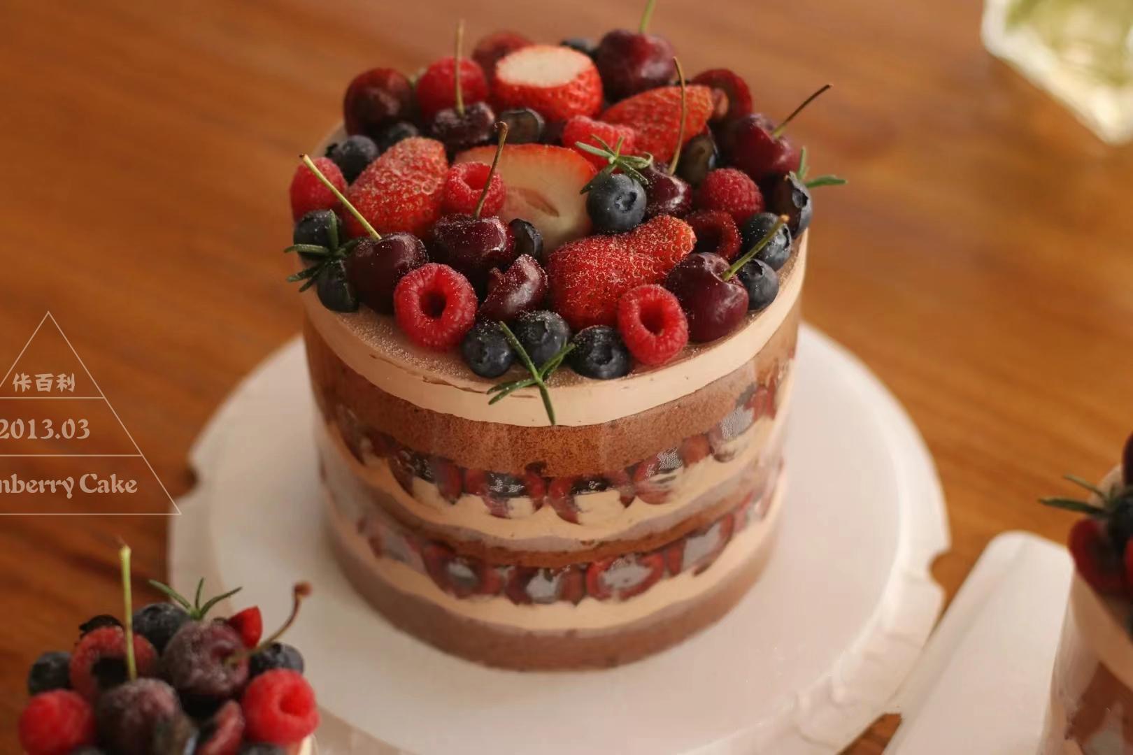 缤纷巧克力（应季水果装饰）