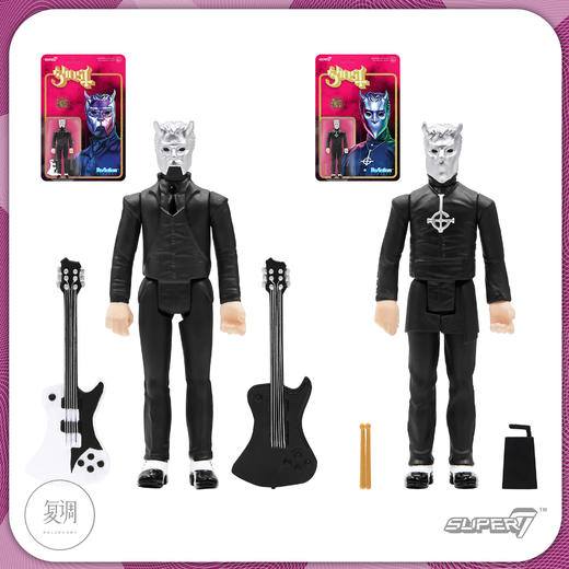 现货 Super7 Ghost乐队 Nameless Ghouls 挂卡系列 商品图5
