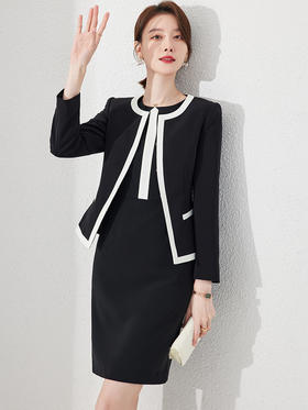 艾尚臣职业装西装套装女春新品气质时尚正装西服高级感工作服套裙