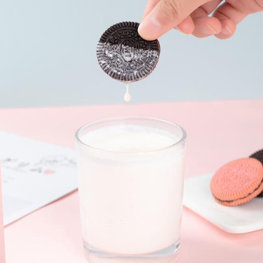 「4袋装！两口味可选」夹心饼干抹茶味白桃芒果巧克力夹心饼干小包168g/袋零食 商品图1