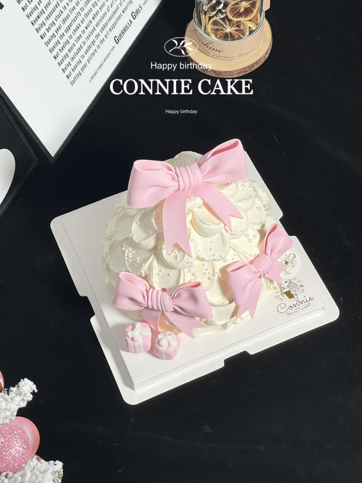 【1388】少女心粉色蝴蝶结树 商品图3