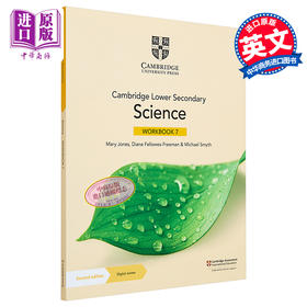 【中商原版】NEW Cambridge Lower Secondary Science Workbook 7剑桥初中科学练习册七年级初一