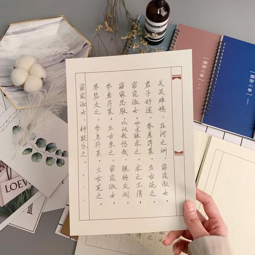 齐彩凹槽练字帖全套C9501 商品图5