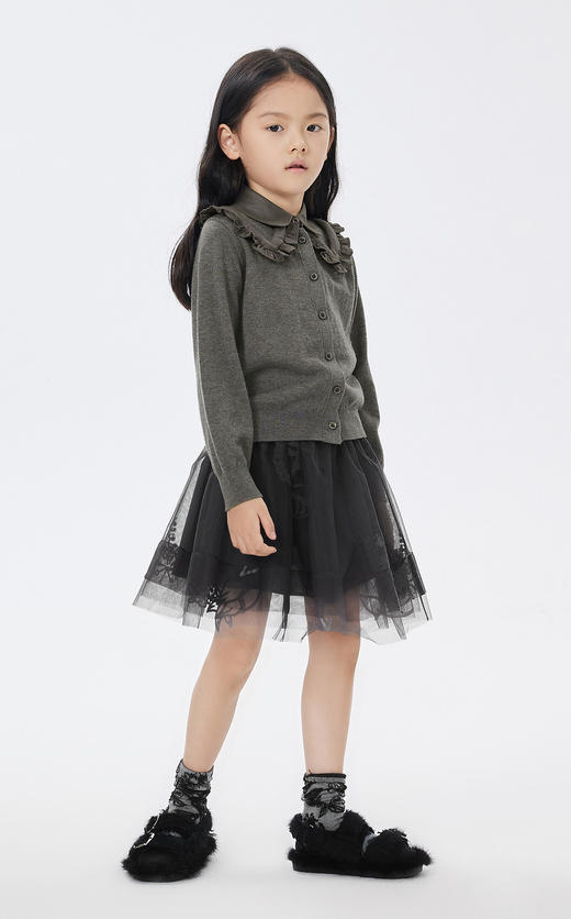 jnby  23年春款  一字扣毛茸茸凉鞋 6N3M12690 商品图3