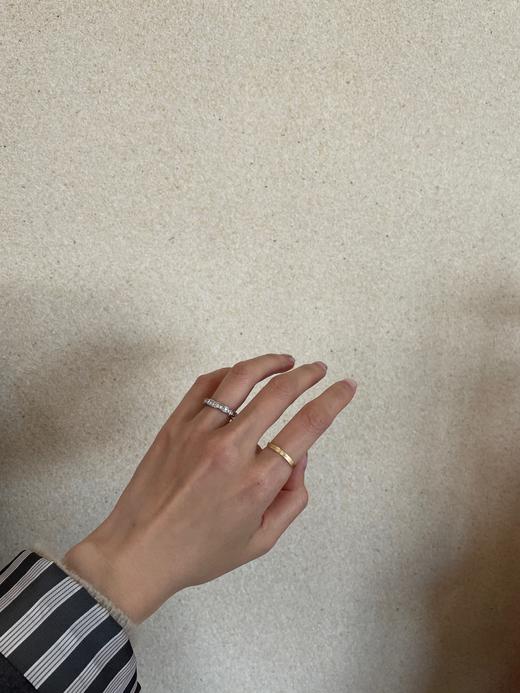 Atelier d'antan ​半圆波纹戒​​18k戒指(Half Round Wave Ring R013) 商品图6