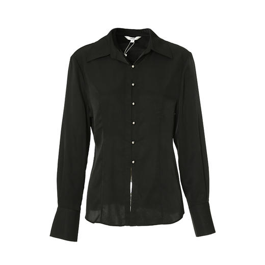 【转款下架】VIMAGE纬漫纪春季新款通勤显瘦百搭衬衫纯色上衣V1909502 商品图6