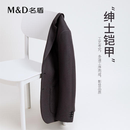 名盾单西商务休闲平驳领西服婚礼宴会两粒扣西服外套男 商品图0