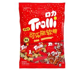 口力可乐瓶橡皮糖（疑胶糖果）250g/袋