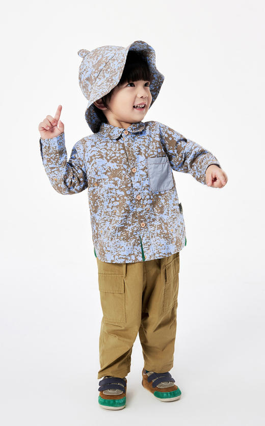 jnby  23年春款   宽松直筒百搭长裤  YN3E11560 商品图5