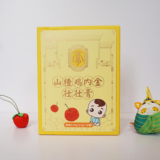 叶开泰山楂鸡内金壮壮膏 宝宝儿童吃饭香 14袋/盒 商品图4