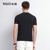 【商场同款】名盾男士圆领短袖夏季黑色印花休闲百搭短袖T恤33501 商品缩略图4