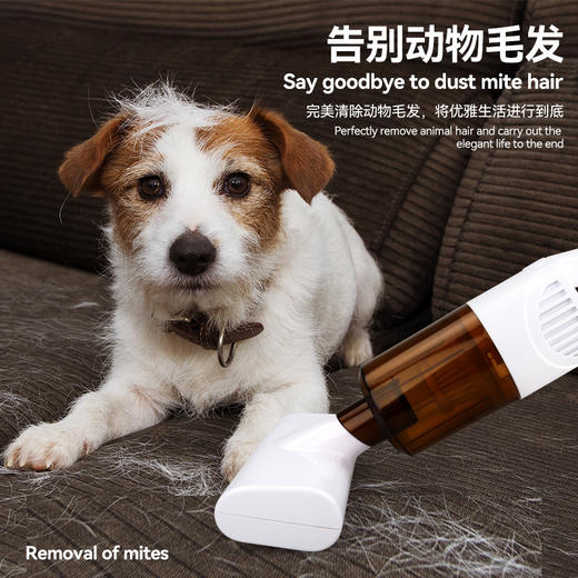 「黑白两色！无线除螨仪」科乐迪无线除螨仪 手持式吸尘器车家两用清理机生活电器 商品图2