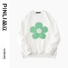 PINLI品立春季新款男士立体压烫钻圆领套头卫衣潮BG231109017 商品缩略图11