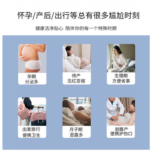 【柔软透气❗️棉日抛内裤】纯棉0荧光的免洗内裤，男士内裤女士内裤可选，无jun一次性旅行孕产妇内裤独立包装孕妇备孕父亲节礼物新年礼盒年货礼盒 商品图2